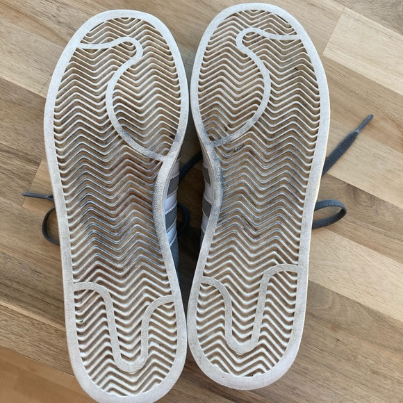 Grey Classic Adidas Sneakers - Picture 4 of 5